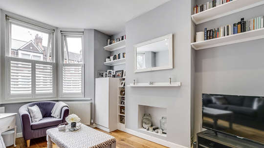 Café style interior window Shutters