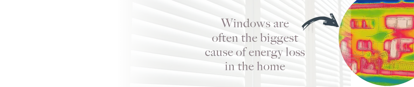 Windows are often the biggest cause of energy loss in the home