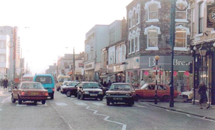 Freeman Street, Grimsby in the 1980s