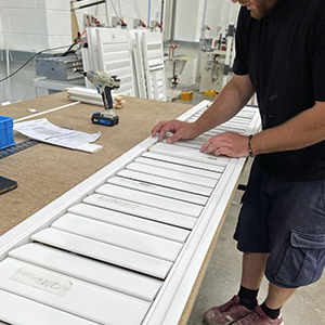 Inside our UK manufacturing of Plantation Shutters