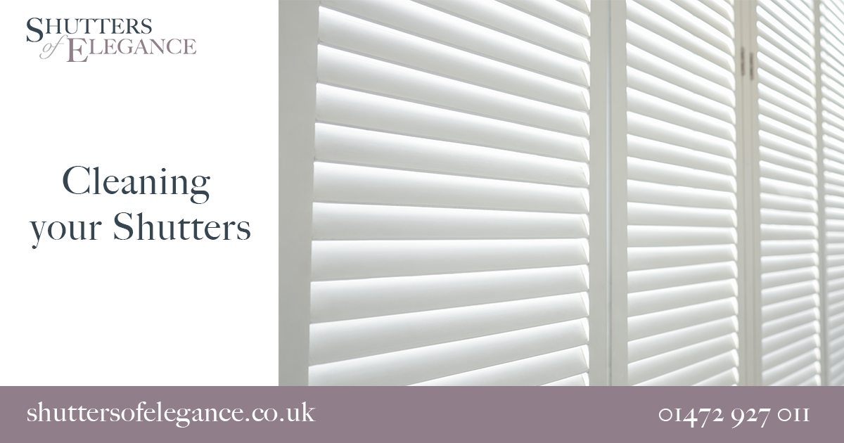 Advice Cleaning your Shutters