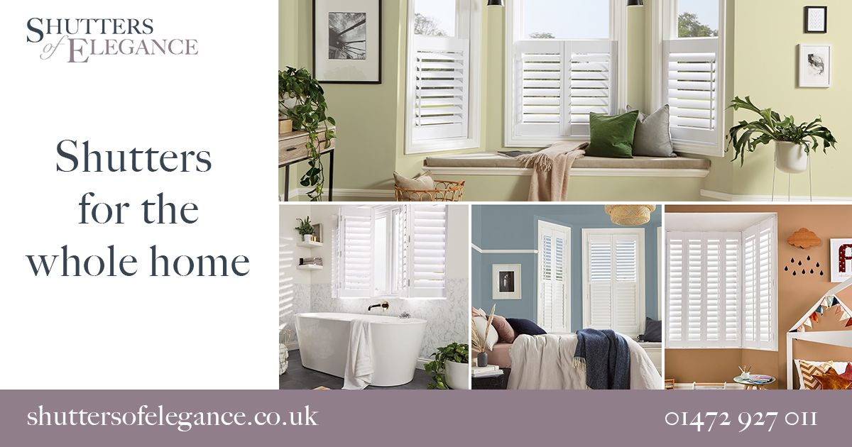 Plantation Shutters for the whole house