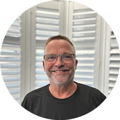 A photo of our team member, Ian